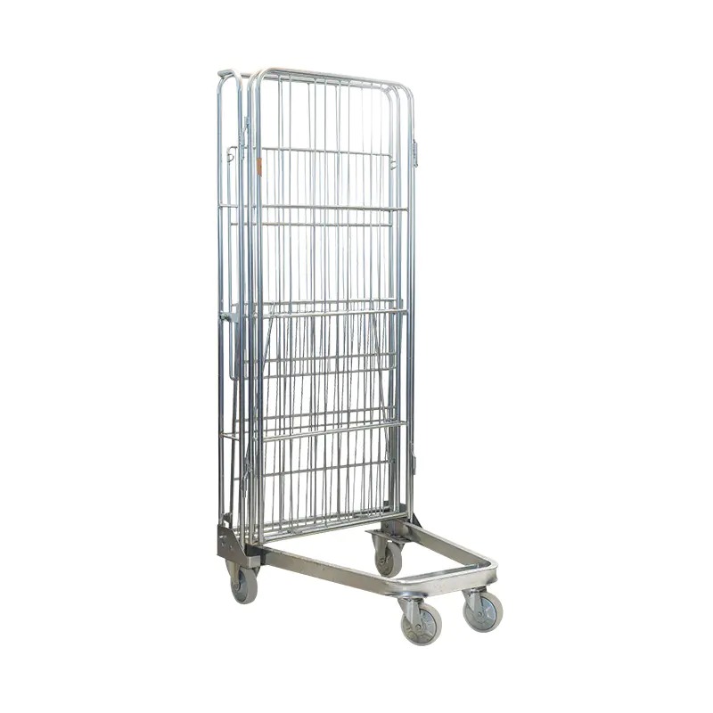 Rolling container cage trolley para sa imbakan: ang disenyo ng caster ay nangunguna sa rebolusyon ng kahusayan sa logistik